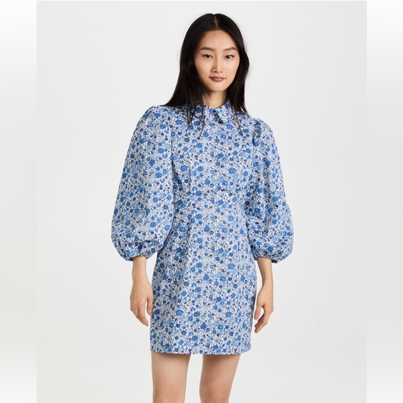 STELLA NOVA LIKE NEW Floral Blue Mini - Picture 4 of 7